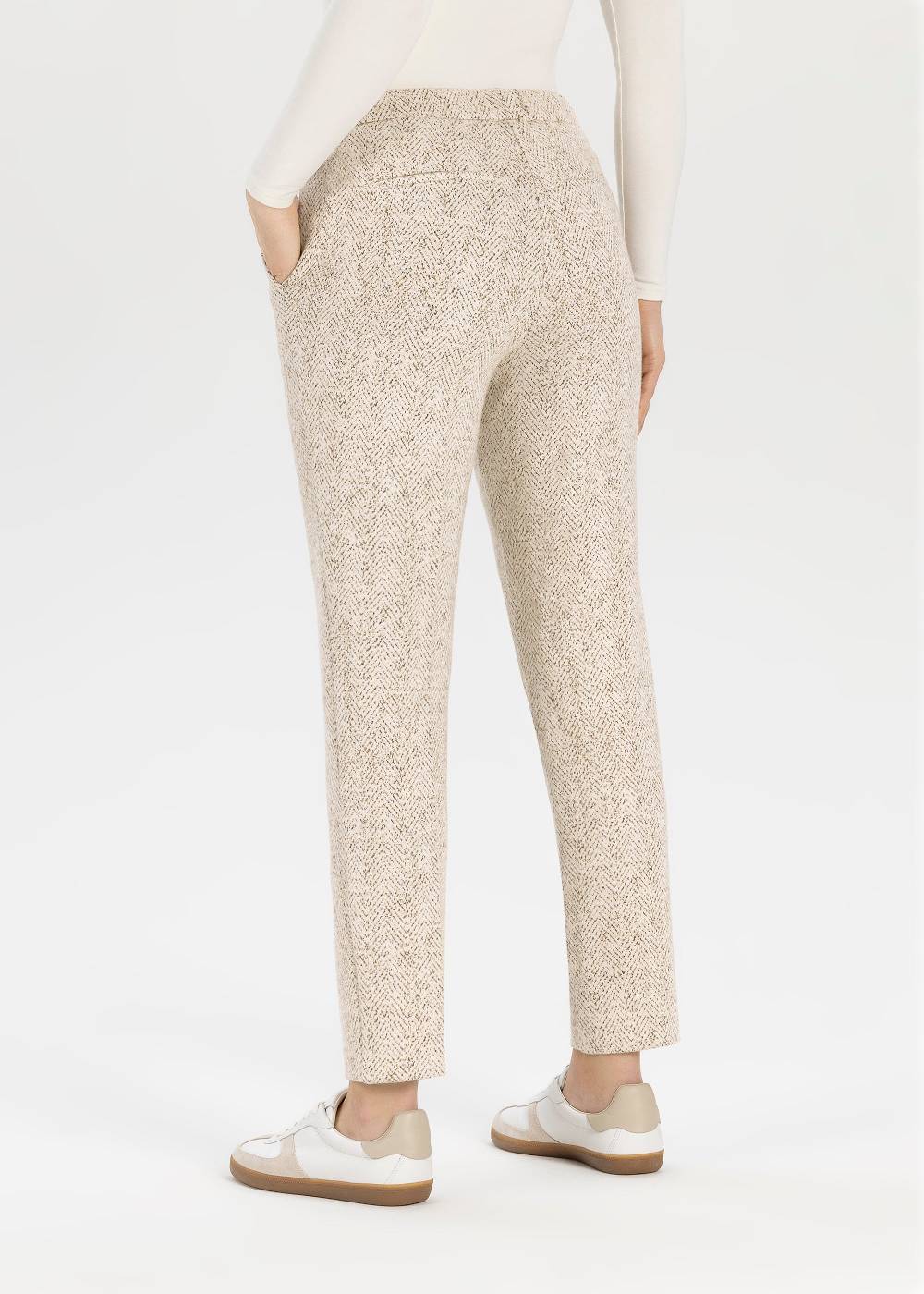 Stehmann Jogpants Messing in Stretch Qualität Saisonale Angebote