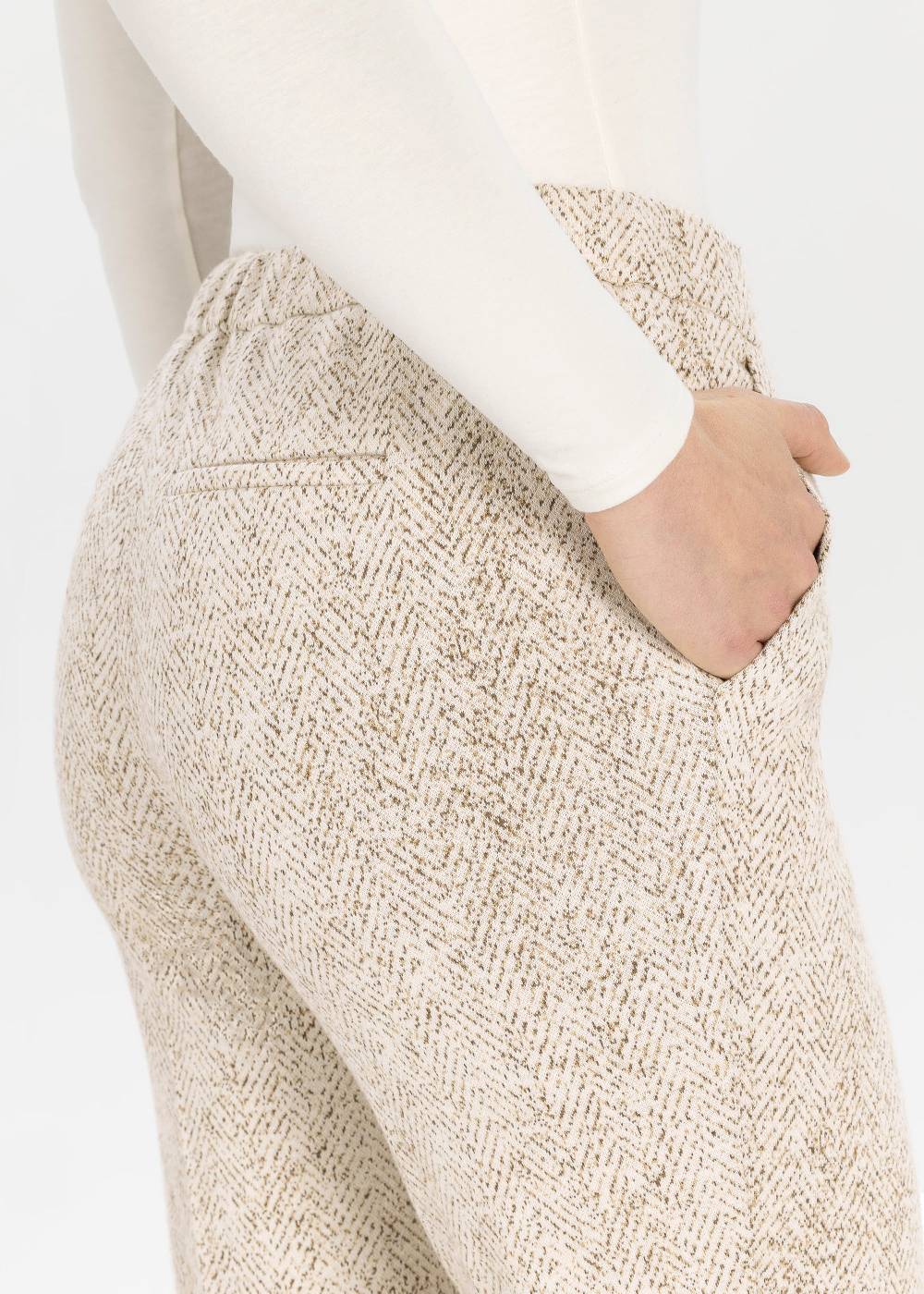 Stehmann Jogpants Messing in Stretch Qualität Saisonale Angebote
