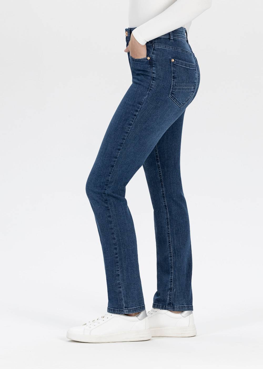 Stehmann 5-Pocket Mellina in Powerstretch-Denim Räumungsverkauf