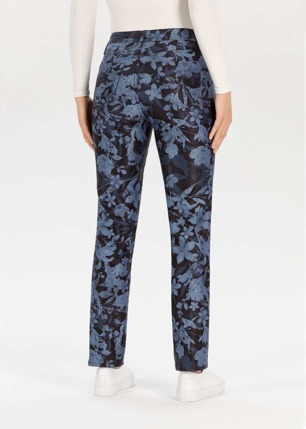 Stehmann 5-Pocket Mellina in Denim-Print Qualität Tägliche Deals