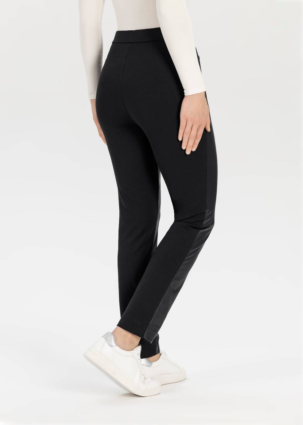 Stehmann Stretchhose Imilia mit Lederimitat Bis zu 65% Rabatt