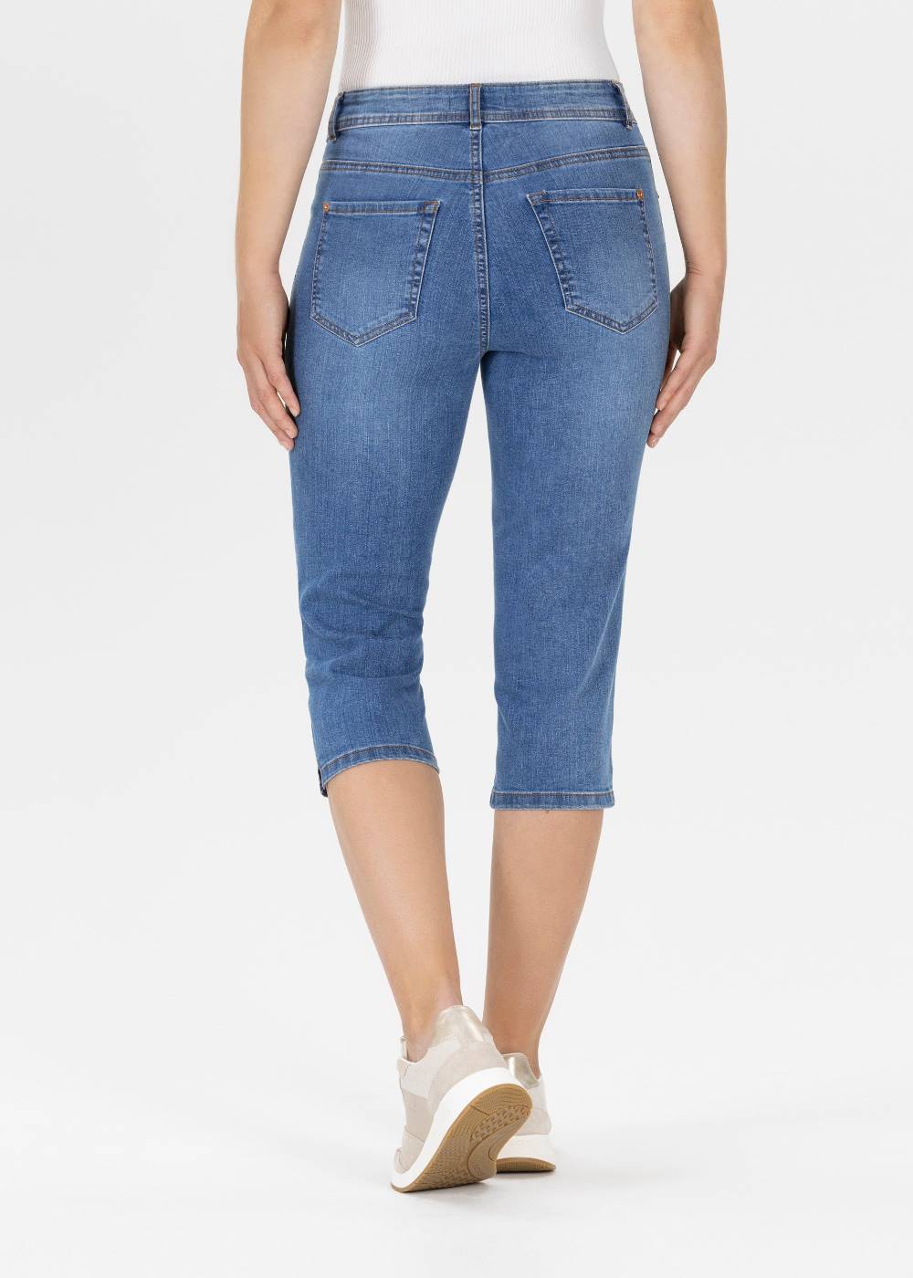 Stehmann Caprihose Mellina in Powerstretch-Denim Auslauf