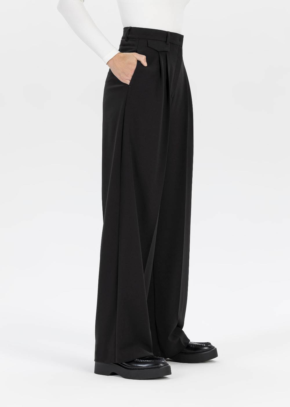 Stehmann Relaxed Hose Jeannie aus texturiertem Gewebe Angebote