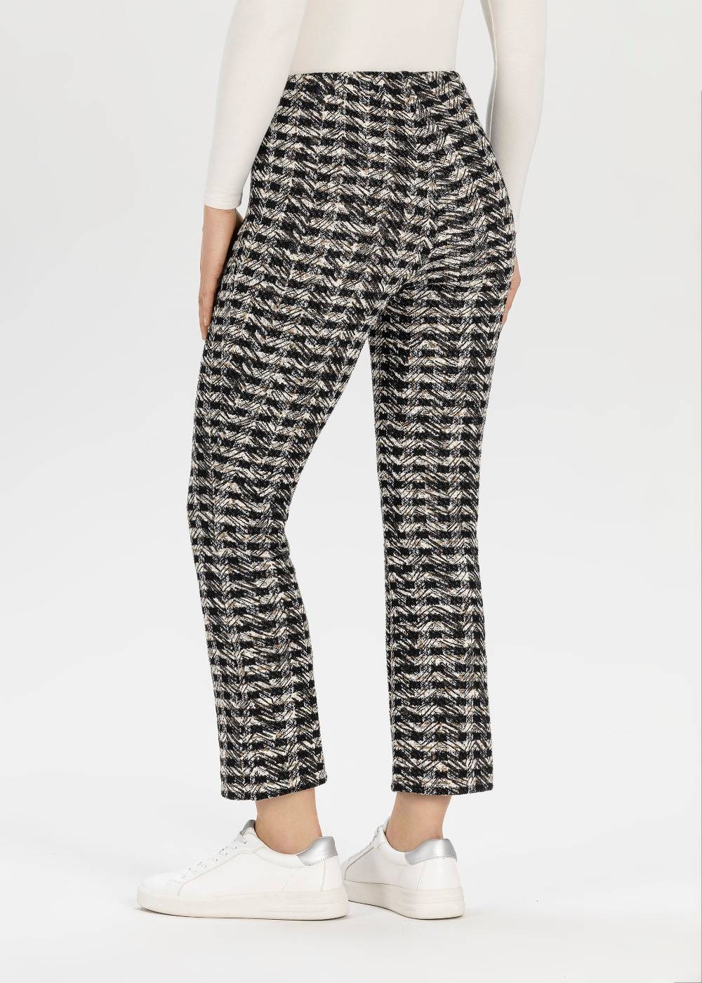 Stehmann 6/8-Hose Giselle in Bouclé Jersey Fabrikverkauf