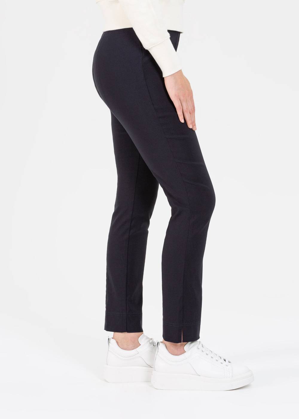 Stehmann Schmale Stretchhose Loli in Knöchellänge Sonderangebot der Fabrik