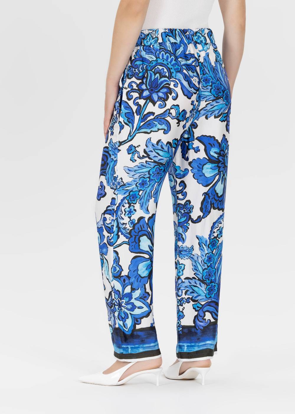 Stehmann 7/8-Hose Frauke mit Blumenprint 50% Rabatt mit kostenlosem Versand