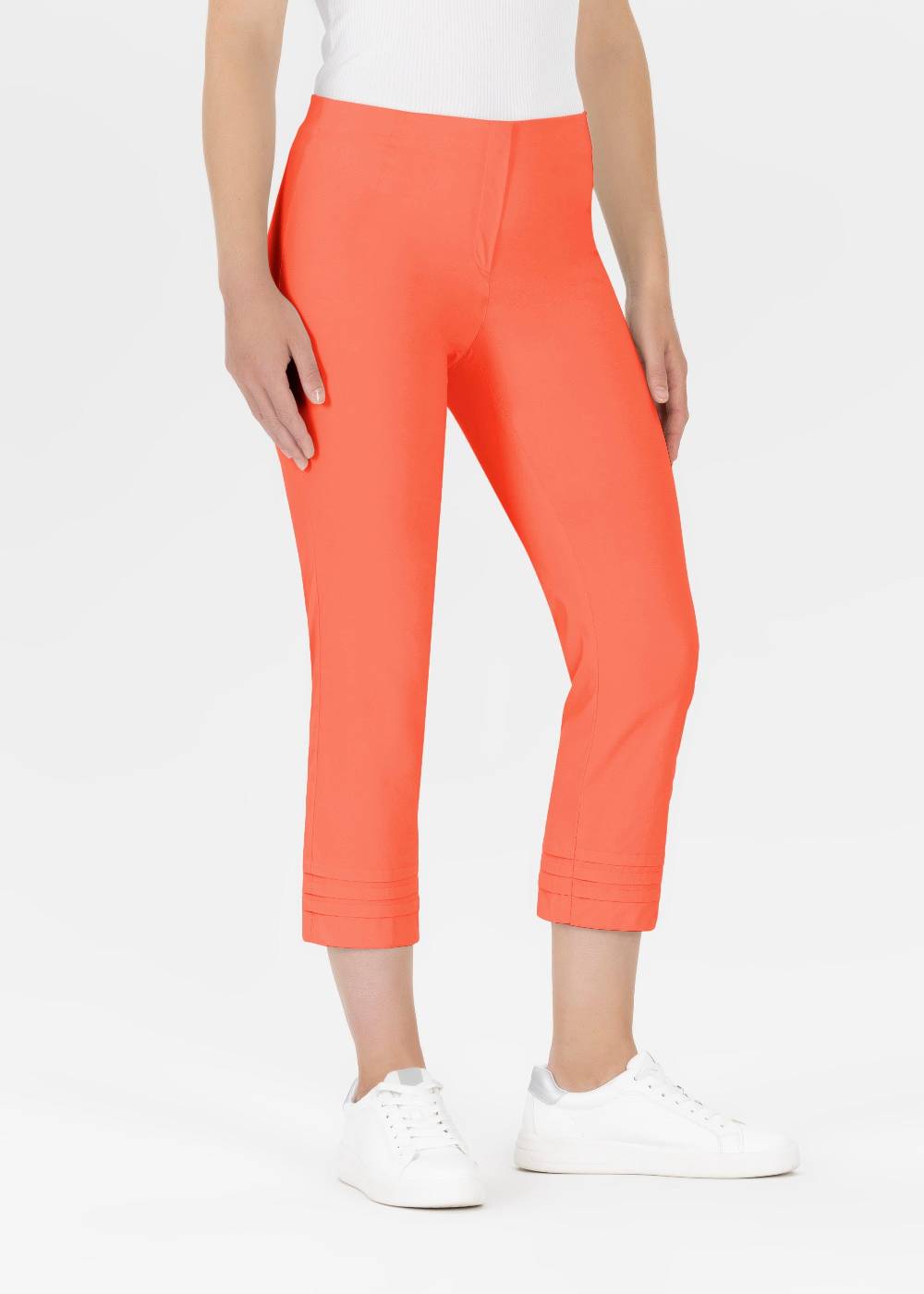 Stehmann 6/8-Hose Ina in Sommer Bengaline Fabrikpreis