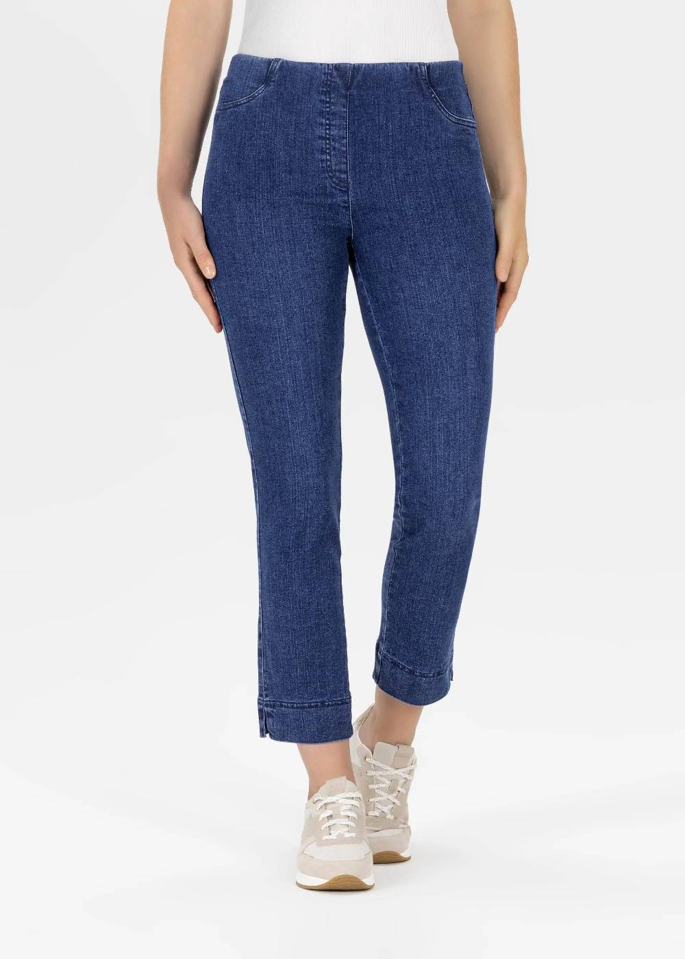 Stehmann 6/8-Hose Igor in Powerstretch-Denim Preisnachlass