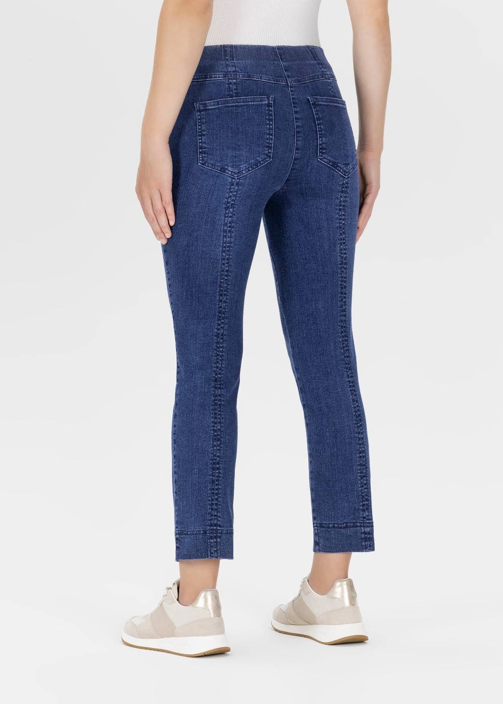 Stehmann 6/8-Hose Igor in Powerstretch-Denim Preisnachlass