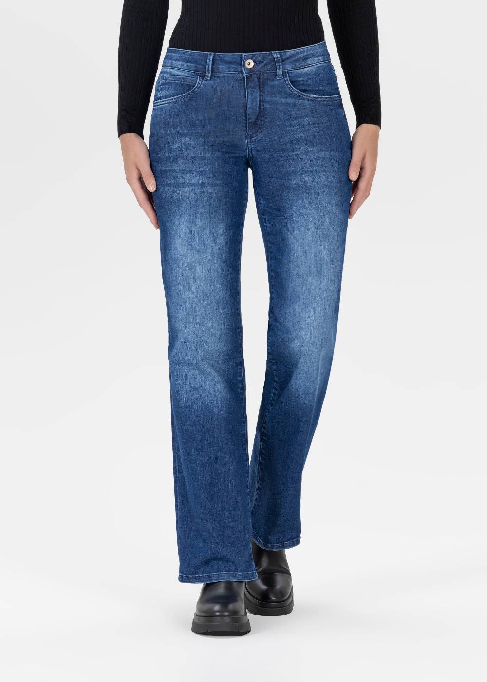Stehmann 5-Pocket Flared Jeans Peggy Online Outlet