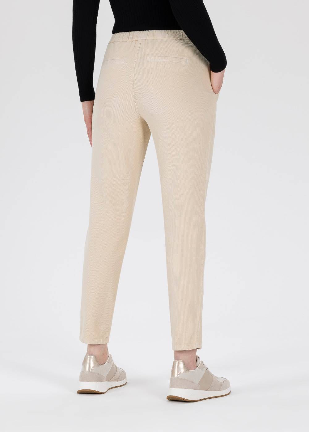 Stehmann Jogpants Messing in feinem Cord mit Bügelfalte JETZT KAUFEN