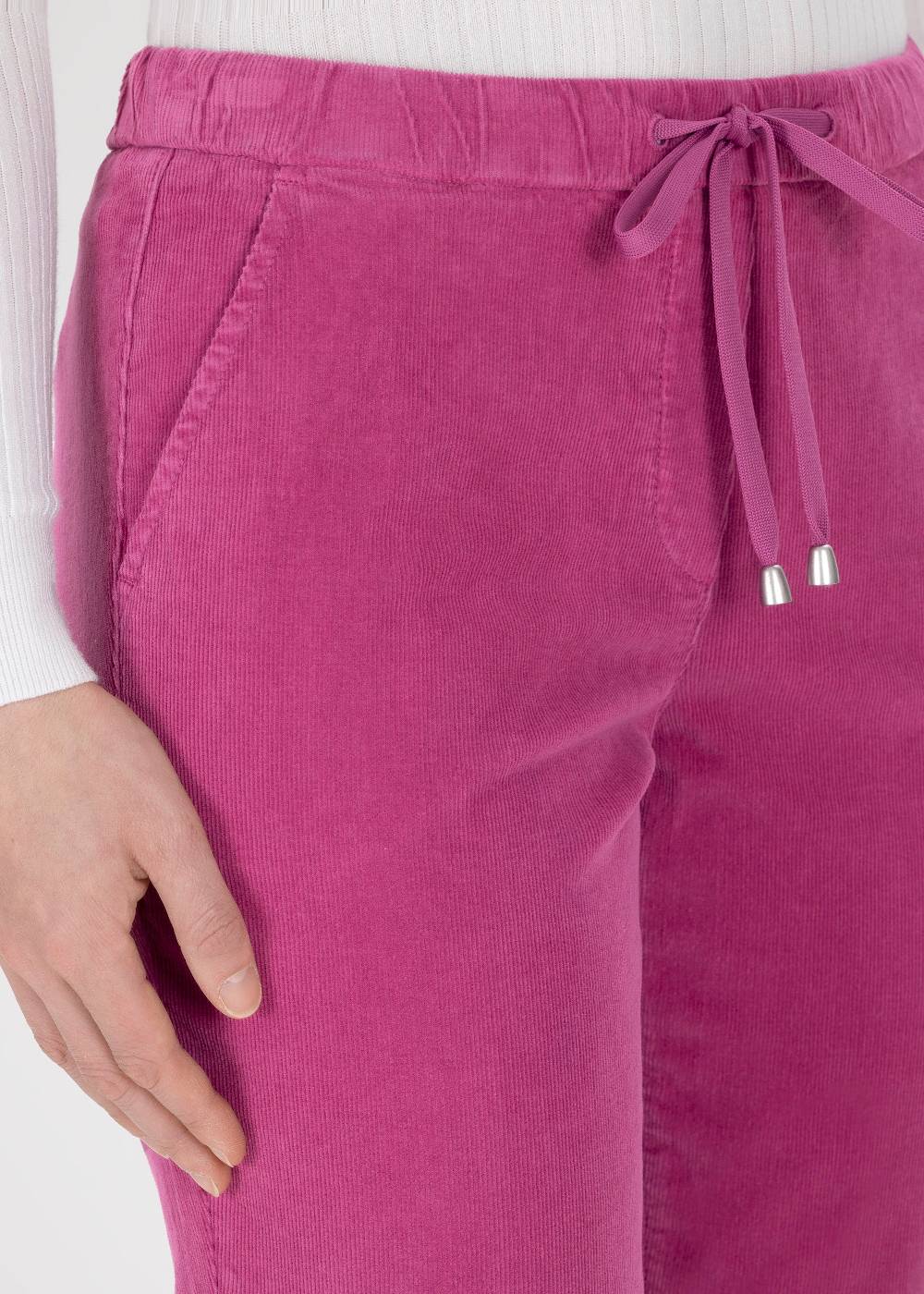 Stehmann Jogpants Messing in feinem Cord mit Bügelfalte Neueste Stile