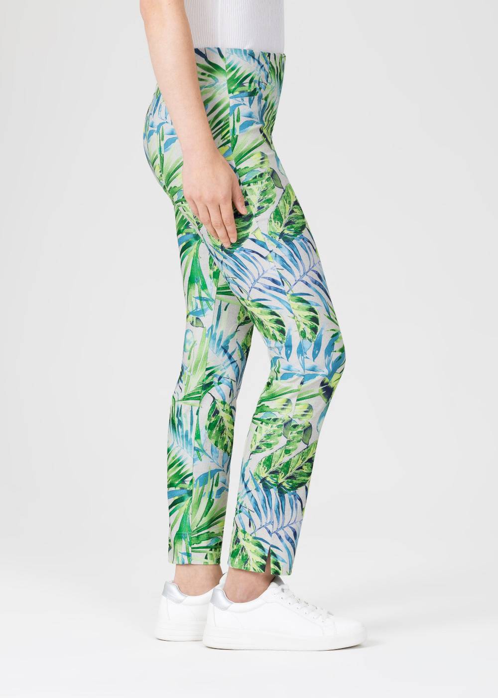 Stehmann Stretchhose Loli mit Print Bis zu 55% Rabatt