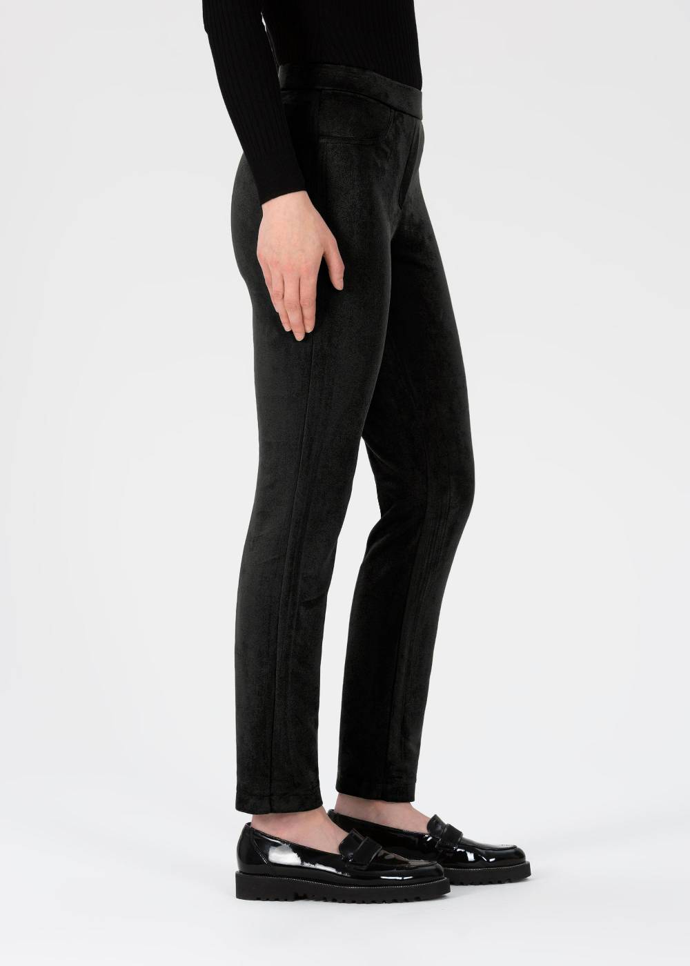 Stehmann Stretchhose Loli in Wildlederoptik Speichern exportieren