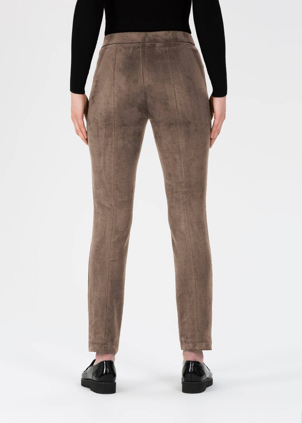 Stehmann Stretchhose Loli in Wildlederoptik Black Friday Preise