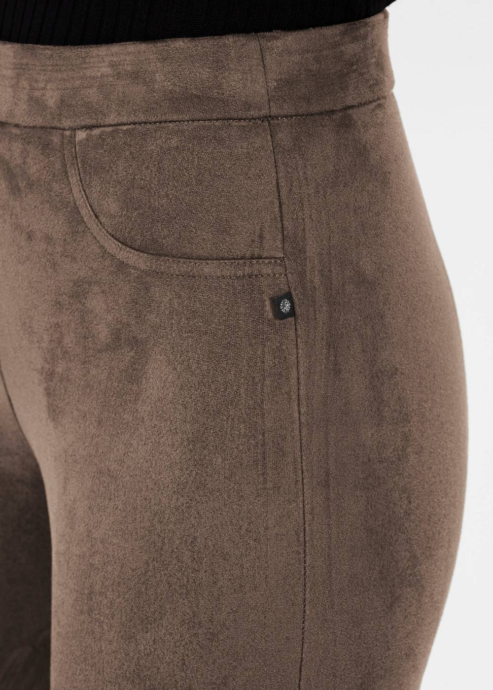 Stehmann Stretchhose Loli in Wildlederoptik Black Friday Preise