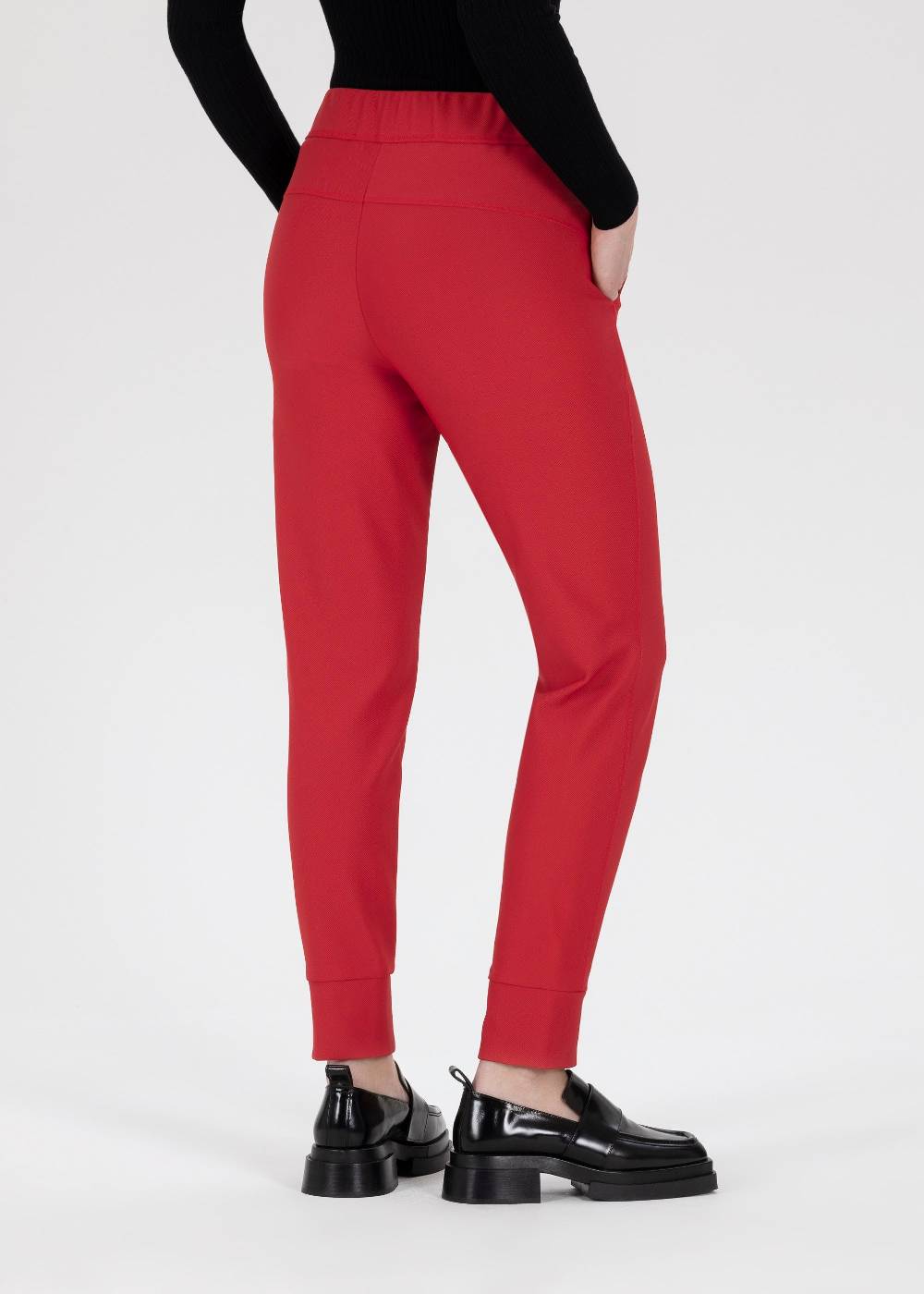 Stehmann Jogpants Roxana in weichem Diagonal Rib Jersey Blitzverkäufe