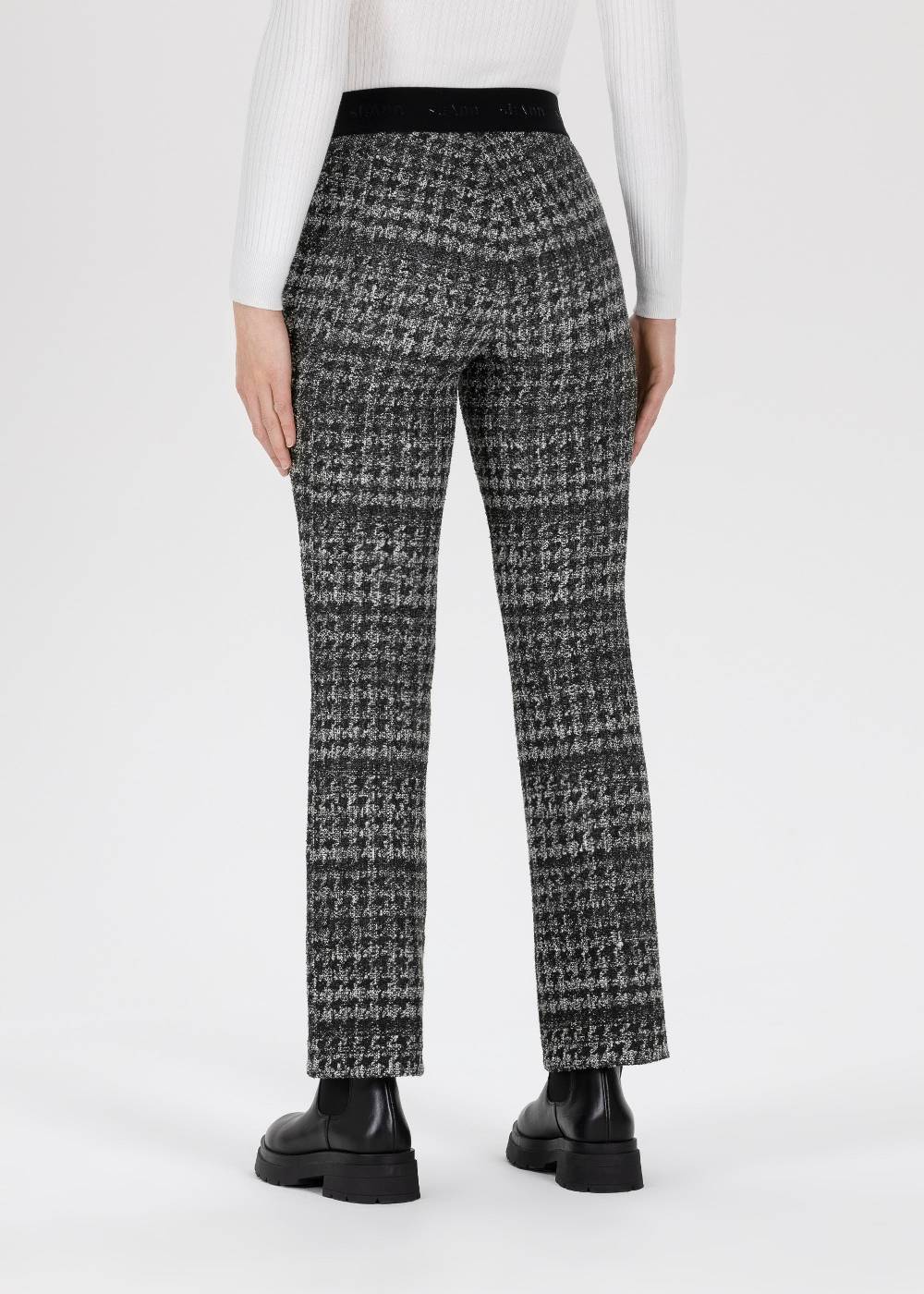 Stehmann 6/8-Hose Pernille in Bouclé Optik Kostenloser Versand