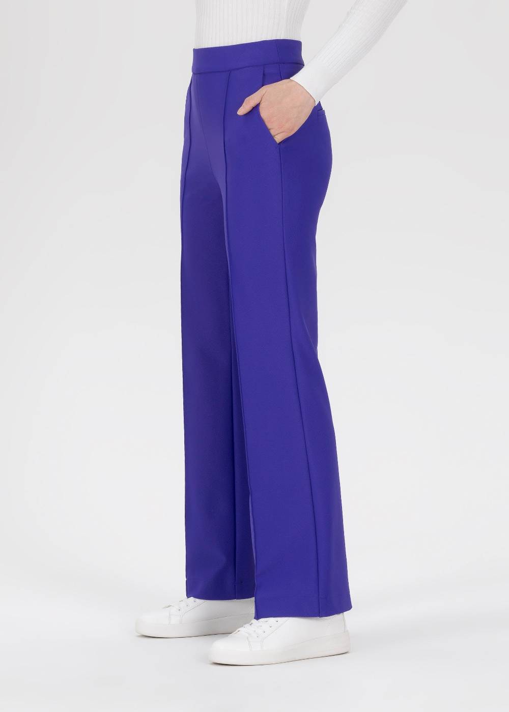 Stehmann Weite Hose Hellena in weichem Rib Jersey Versandkostenfrei