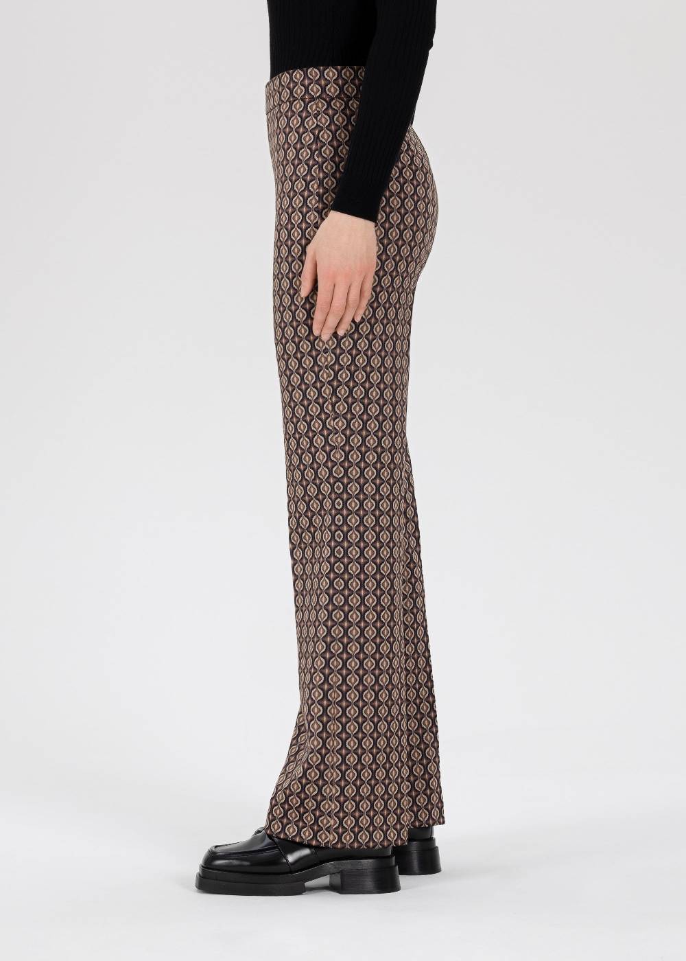 Stehmann Hose Hellena in Sixty Jersey Jacquard Flash Sale