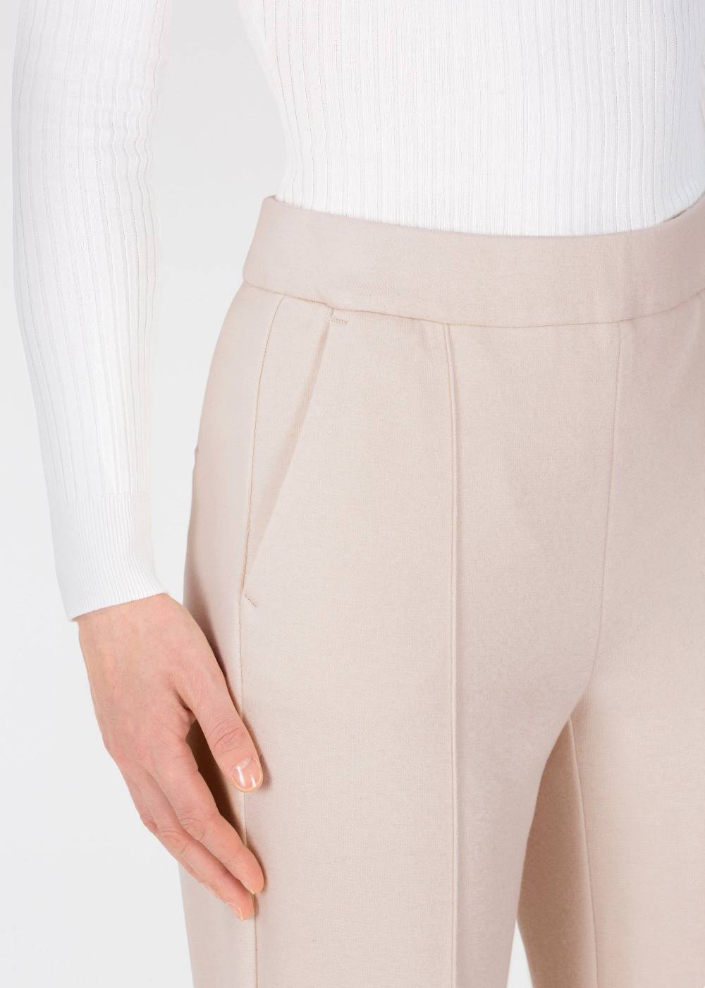 Stehmann Weite Hose Hellena in Cozy Jersey Zeitlich begrenztes Angebot