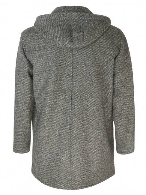 Steinbock Duffle-Coat aus widerstandsfähigem Woll Tweed - ein absoluter Klassiker in Dreiviertellänge! Begrenztes Angebot