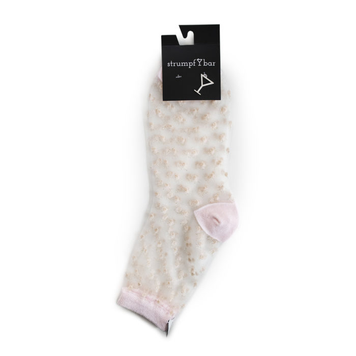 Strumpfbar Dots on the Beach rose Exklusivangebot