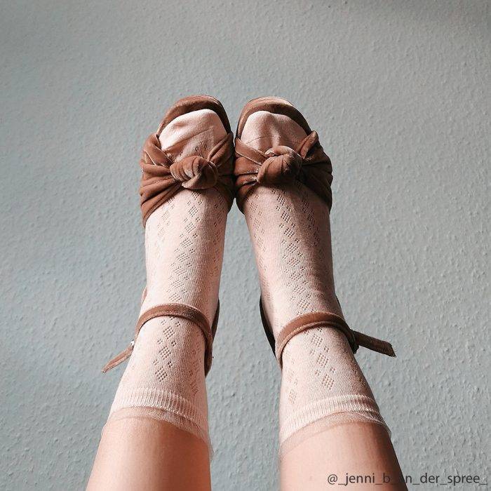 Strumpfbar Delicate Manhattan rose Saisonschlussverkauf