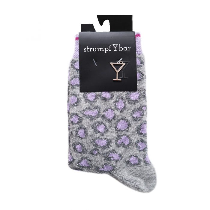 Strumpfbar Taiger Shot graumelange-lavendel Vatertagsangebot