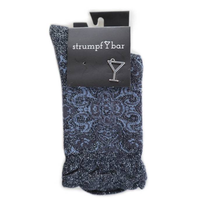 Strumpfbar Royal Punch blau-silber Lagerräumung