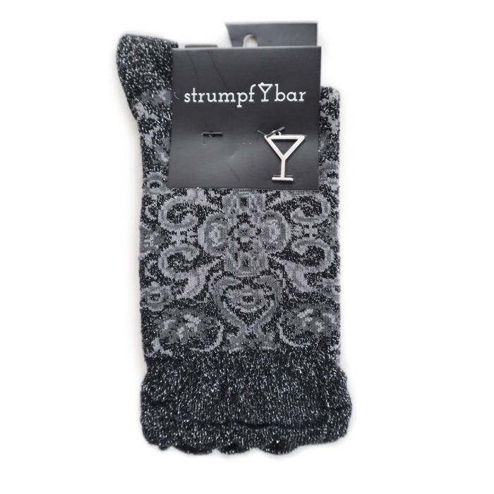Strumpfbar Royal Punch schwarz-silber Heißer Verkauf