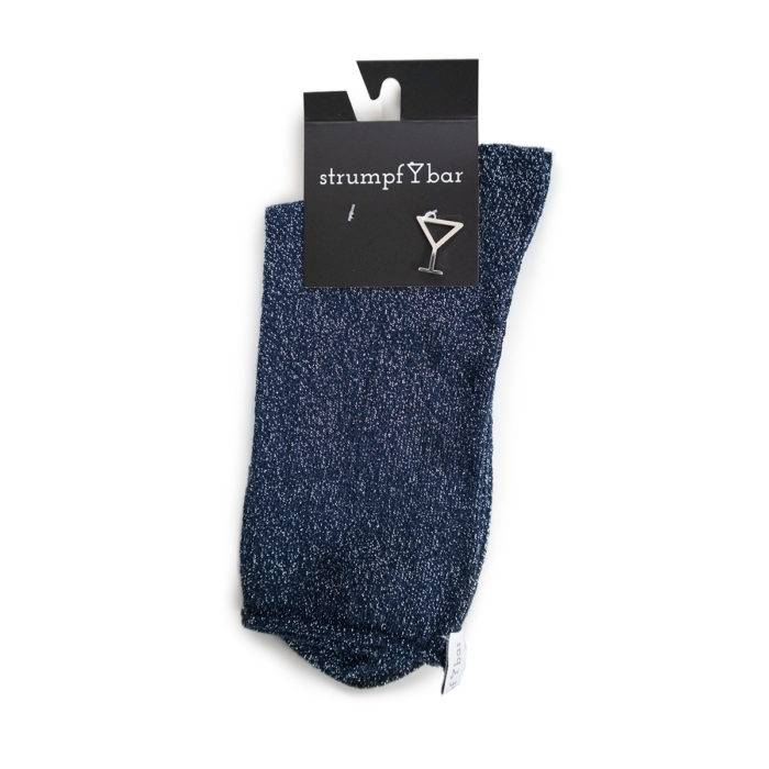 Strumpfbar City Glam marine Räumungsverkauf