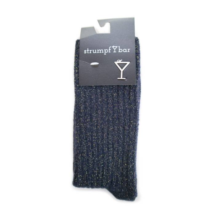 Strumpfbar Winter Sprizz marine-gold VIP-Rabatte