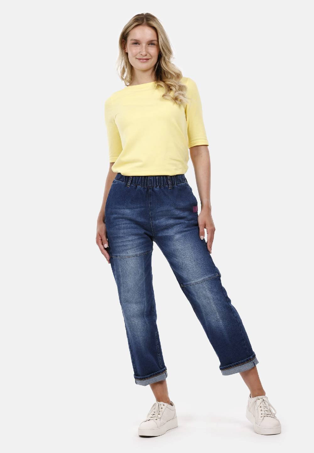 Suri Frey Jeans mit elastischem Bund SFY Freyday Saisonschlussverkauf