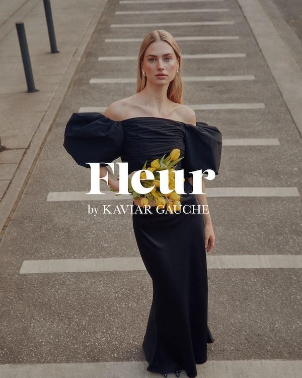 Fleur by Kaviar Gauche Fleur by Kaviar Gauche Bluse 'Bridal' in Weiß Cyber Monday