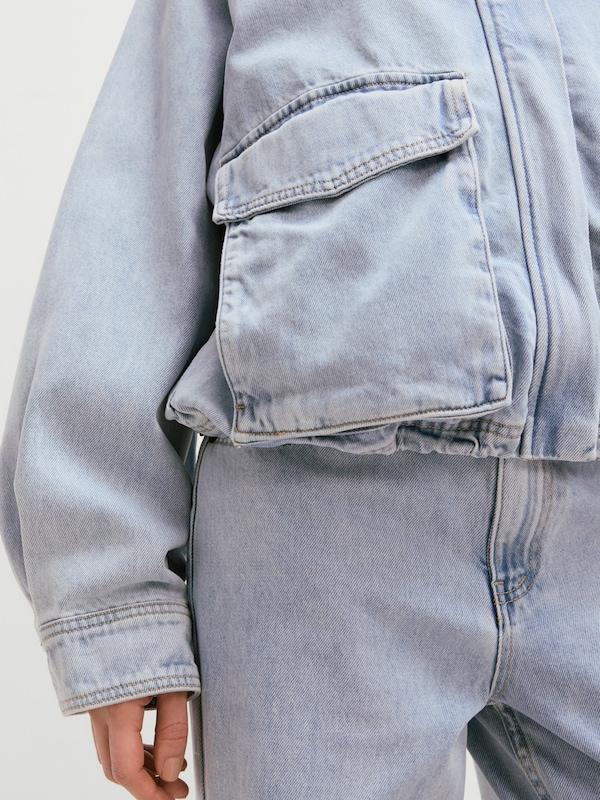 EDITED EDITED Jacke 'Thomai' (OCS) in Blue Denim Valentinstagsangebot