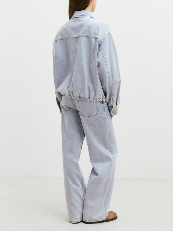 EDITED EDITED Jacke 'Thomai' (OCS) in Blue Denim Valentinstagsangebot