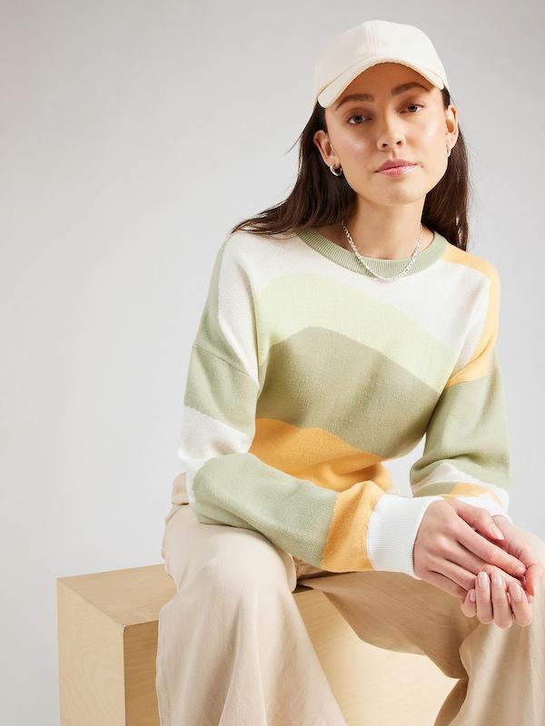 Iriedaily Iriedaily Pullover 'Tilda' in Khaki Mint Blitzangebot