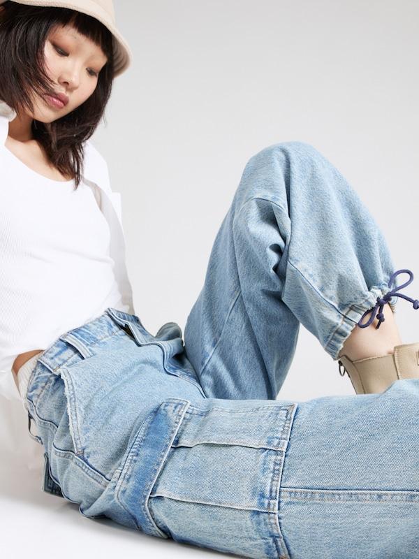 LEVI'S ® LEVI'S ® Loosefit Cargohose ''94 Baggy Cargo' in Blue Denim Sonderangebote