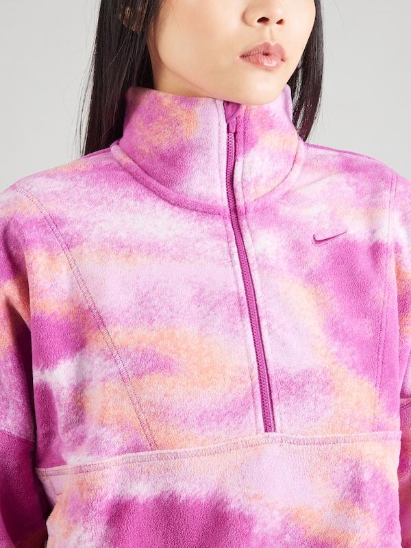 NIKE NIKE Funktionsfleecejacke 'One' in Dunkelpink Günstiger Verkauf