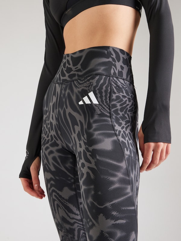 ADIDAS PERFORMANCE ADIDAS PERFORMANCE Skinny Sporthose 'Optime Essentials' in Schwarz Kostenloser Versand