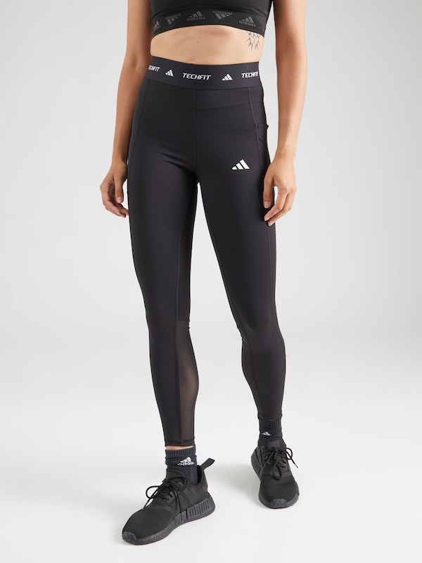 ADIDAS PERFORMANCE ADIDAS PERFORMANCE Skinny Sporthose 'Stash' in Schwarz Limitierter Zeitrabatt