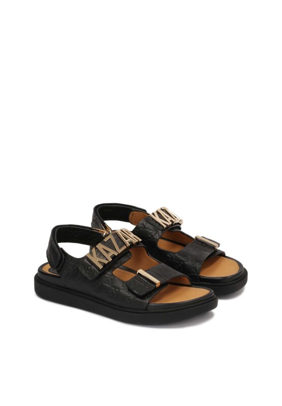 Kazar Kazar Sandale in Schwarz Online Outlet