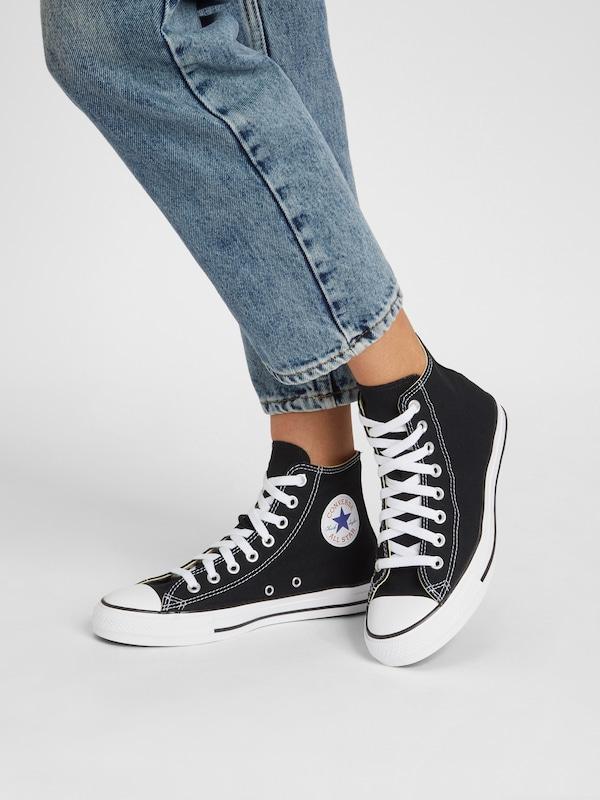CONVERSE CONVERSE Sneaker 'CHUCK TAYLOR ALL STAR CLASSIC HI WIDE FIT' in Schwarz Blitzangebot
