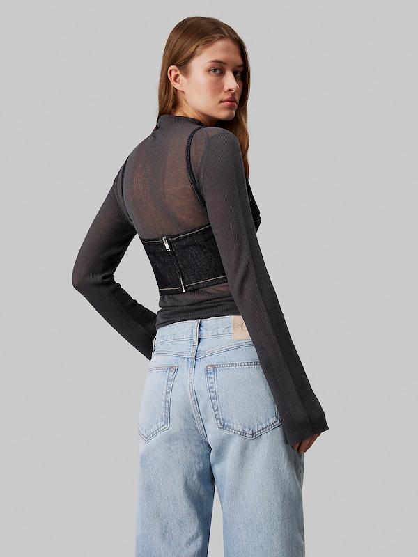 Calvin Klein Jeans Calvin Klein Jeans Pullover in Schwarz Bis zu 55% Rabatt