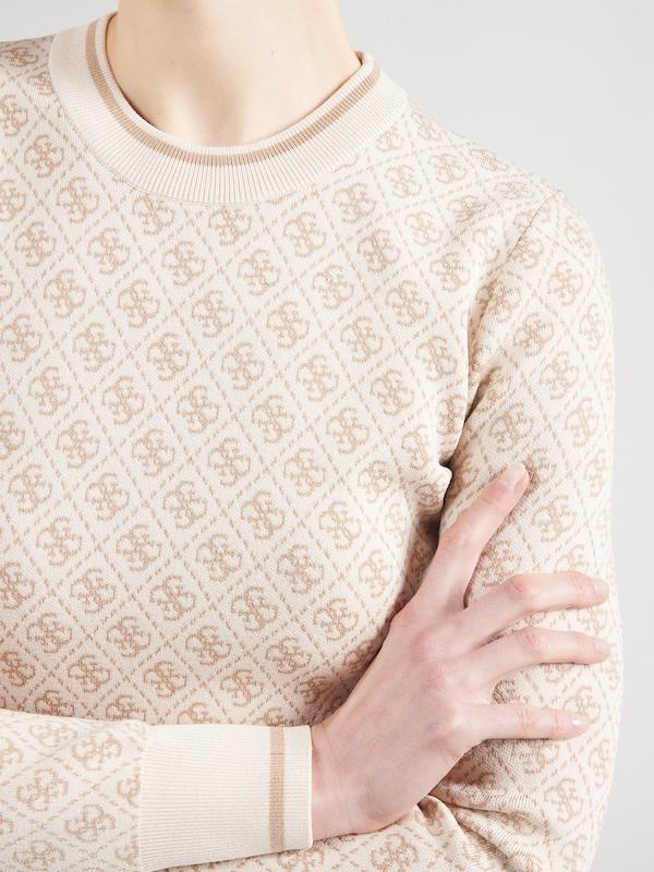 GUESS GUESS Pullover 'Lise' in Beige Creme Discount Store für neue Produkte