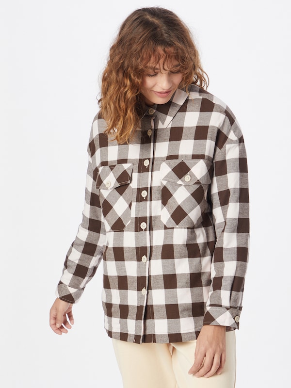 Urban Classics Urban Classics Jacke in Braun Rosa Kostenloser Versand international