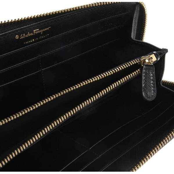 Salvatore Ferragamo Salvatore Ferragamo Geldbörse / Etui One Size in Schwarz Meist gekauft