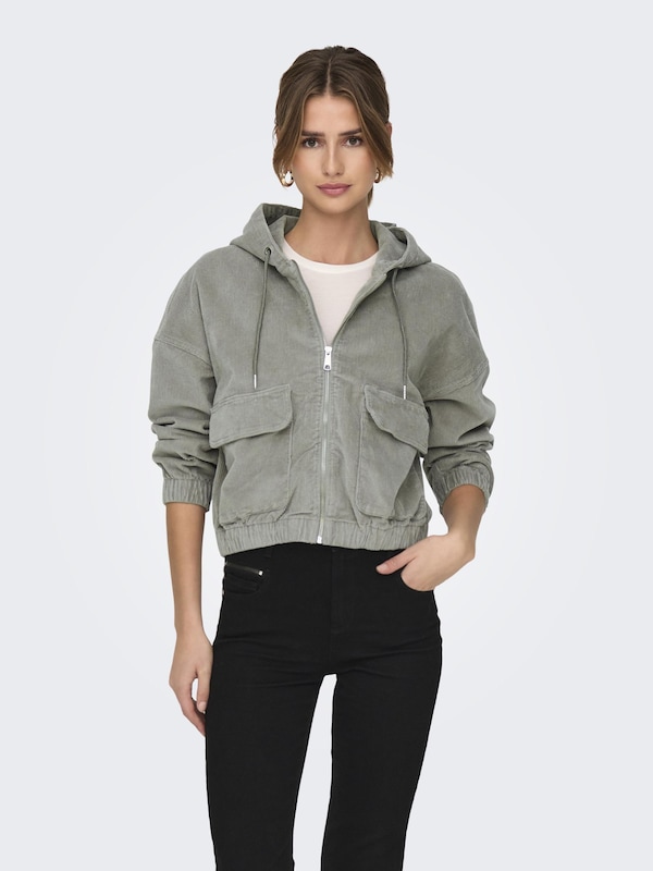 ONLY ONLY Jacke 'ONLKenzie' in Grau Black Friday