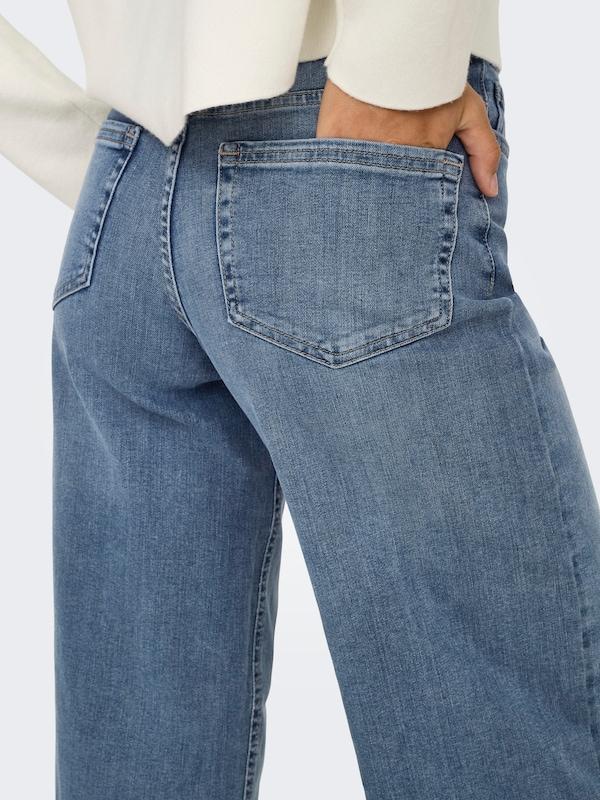 ONLY ONLY Wide Leg Jeans 'ONLMadison' in Dunkelblau Jubiläumsangebot